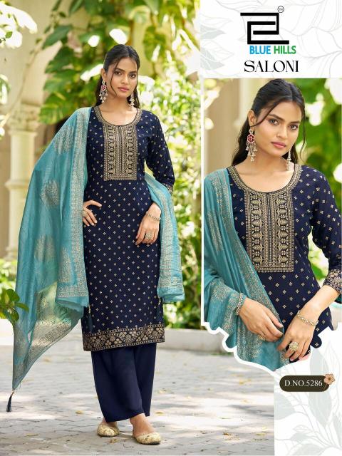 Blue hills saloni 3pcs kurtis wholesale suppliers